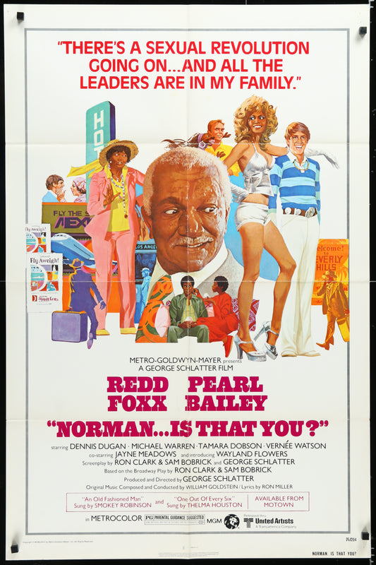 Norman... Is That You (1976) Original US One Sheet Movie Poster