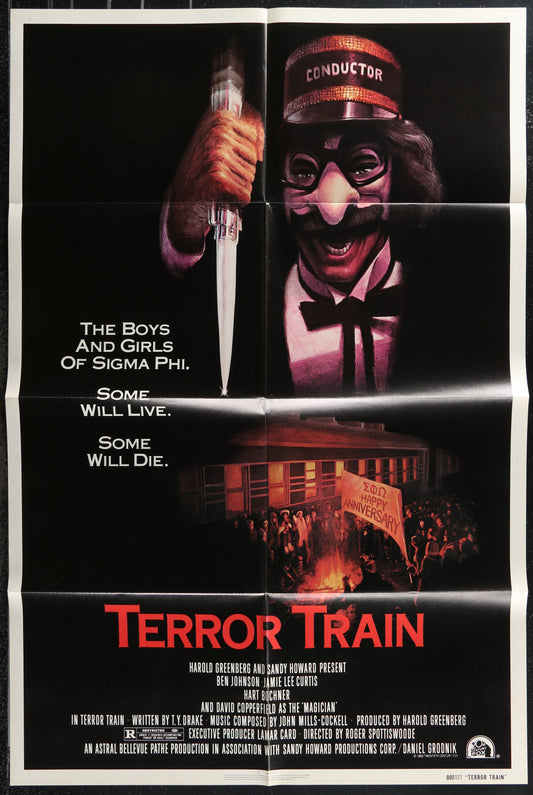 Terror Train (1980) Original US One Sheet Movie Poster