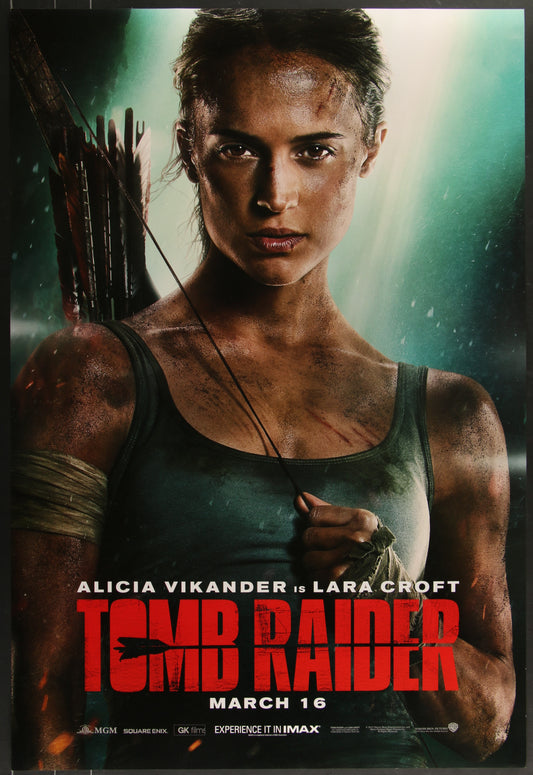 Tomb Raider (2018) Original US One Sheet Movie Poster