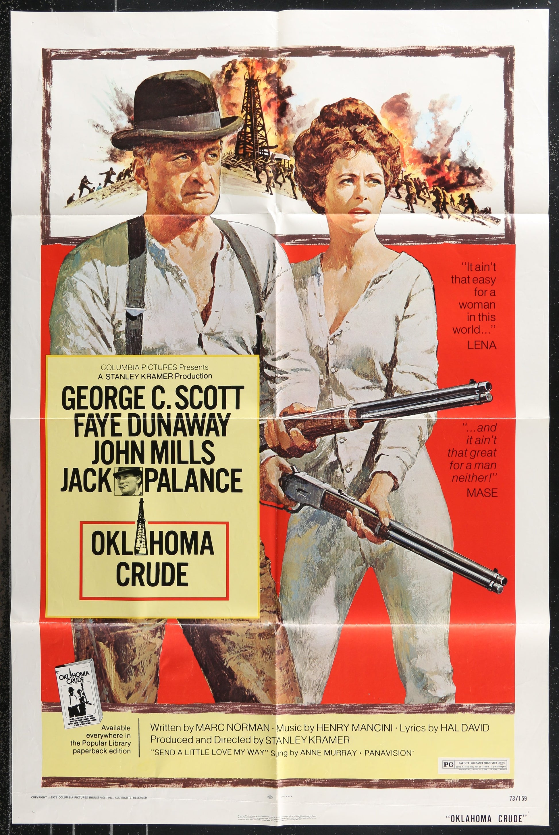 Oklahoma Crude (1973) Original US One Sheet Movie Poster