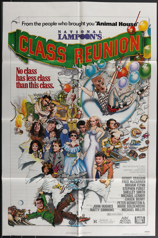 National Lampoon's Class Reunion (1982) Original US One Sheet Movie Poster