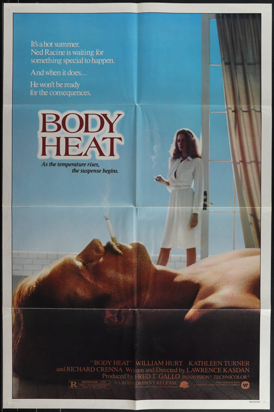 Body Heat (1981) Original US One Sheet Movie Poster