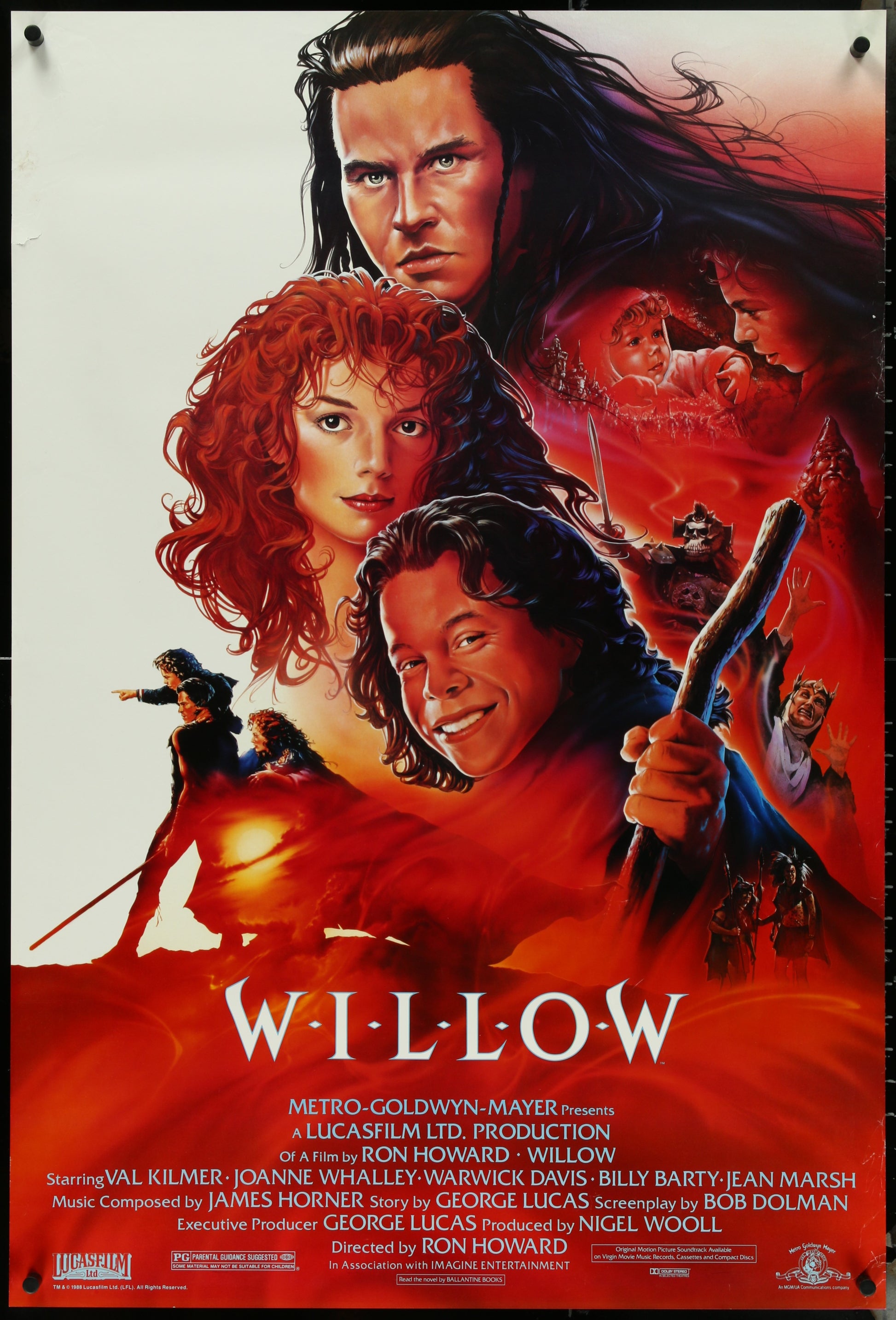 Willow (1988) Original US One Sheet Movie Poster