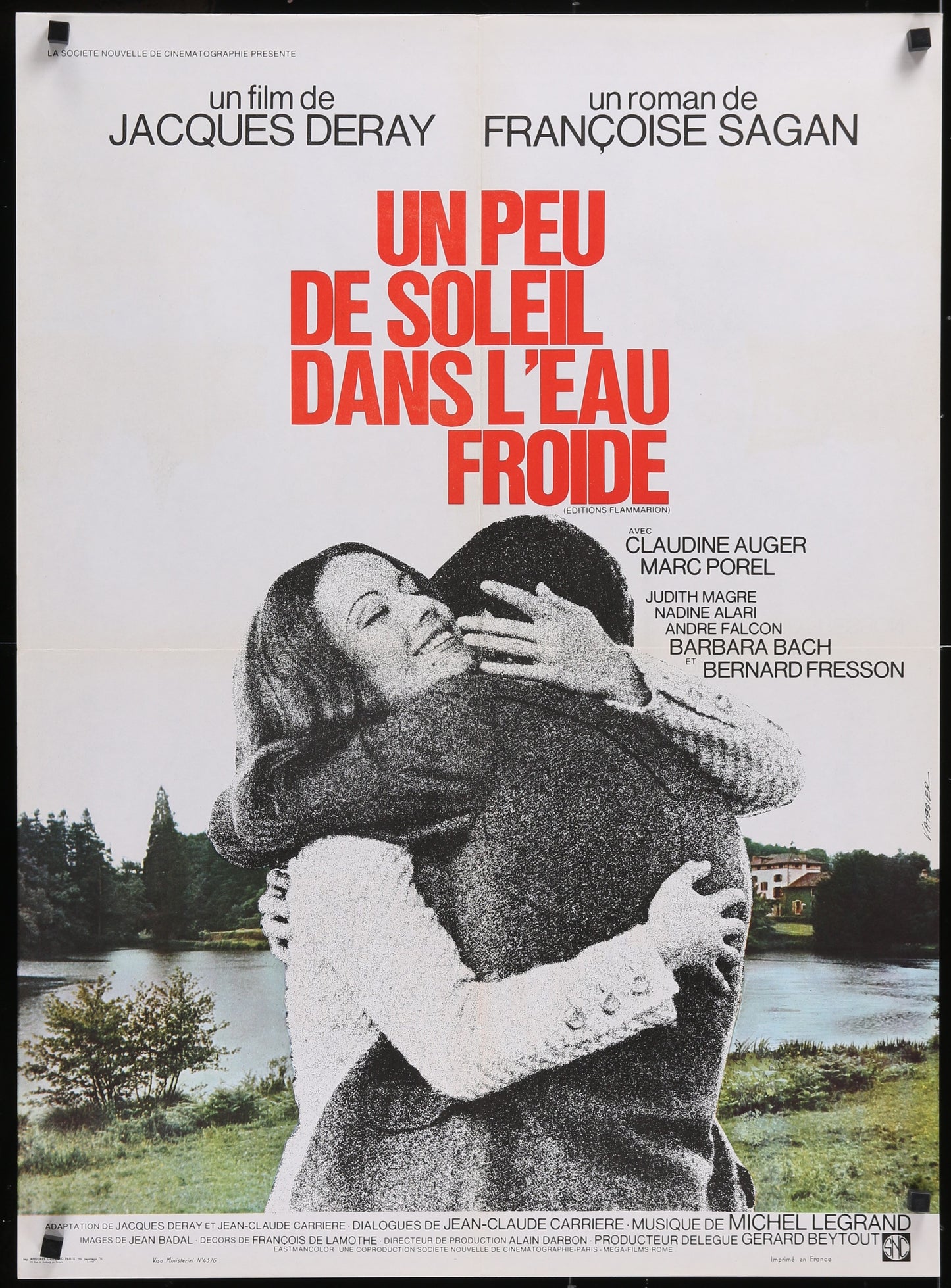 A Few Hours of Sunlight (1971) Original French Affiche Movie Poster 23x32