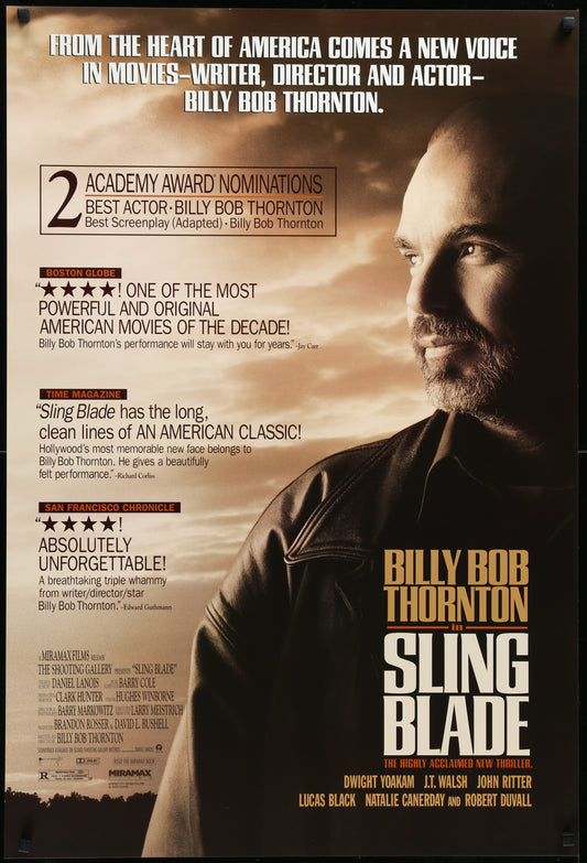 Sling Blade (1996) Original US One Sheet Movie Poster