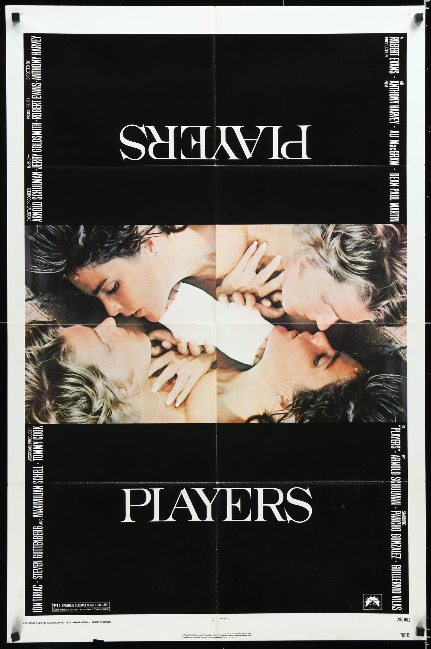 Players (1979) Original US One Sheet Movie Poster