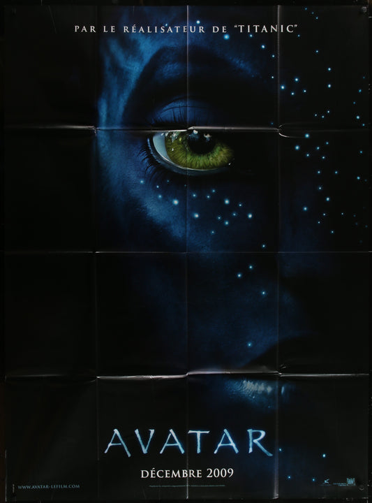 Avatar (2009) Original French Grande Movie Poster 119 x 160 cm