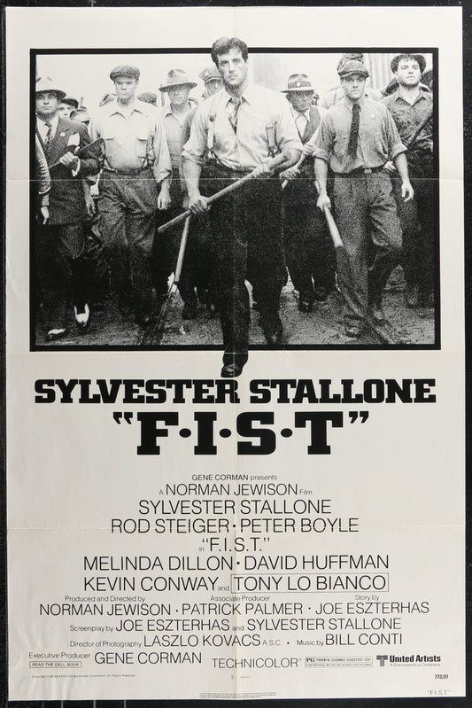 F.I.S.T. (1978) Original US One Sheet Movie Poster