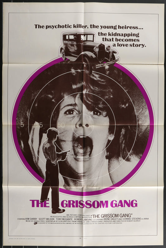 The Grissom Gang (1971) Original US One Sheet Movie Poster