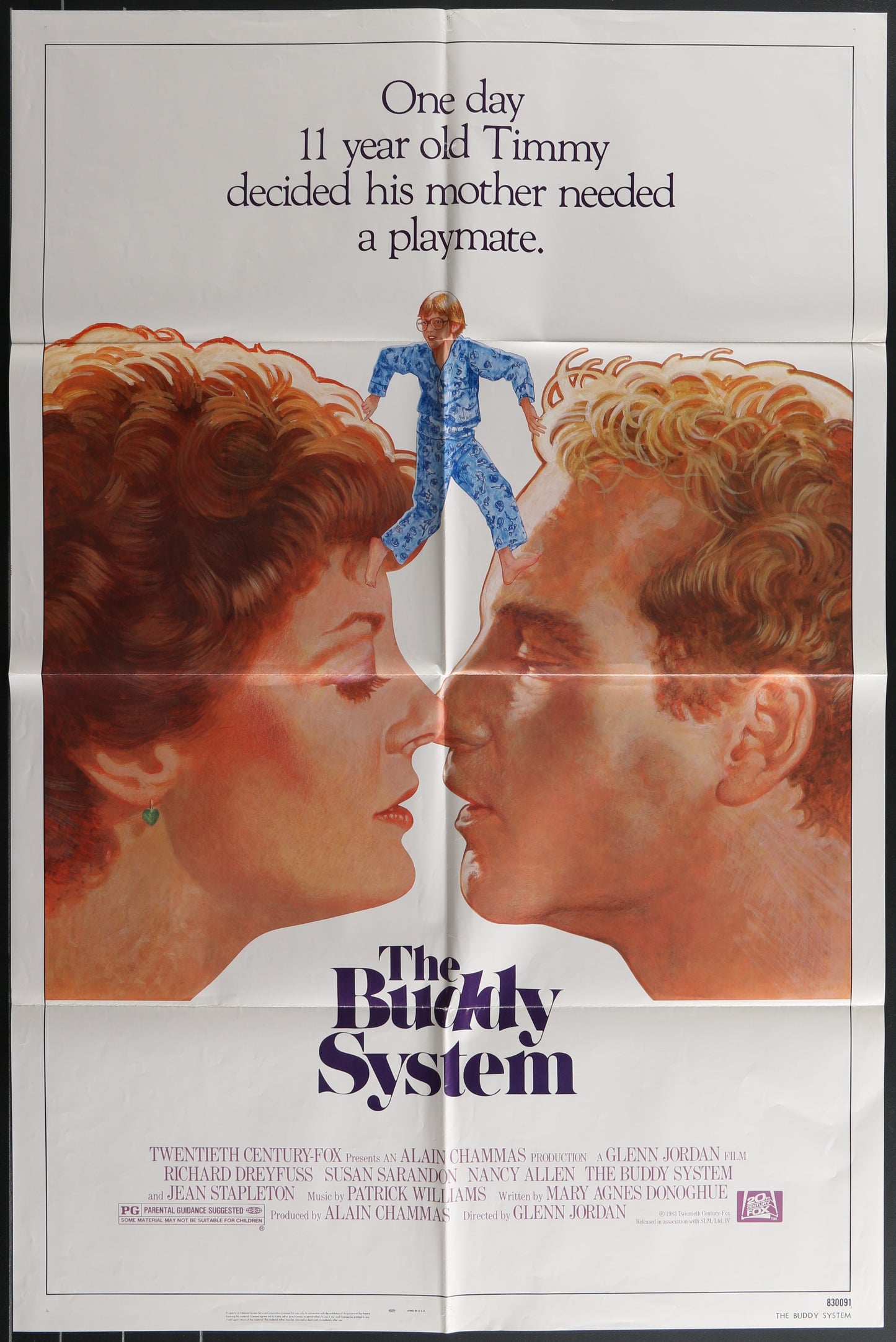 The Buddy System (1983) Original US One Sheet Movie Poster