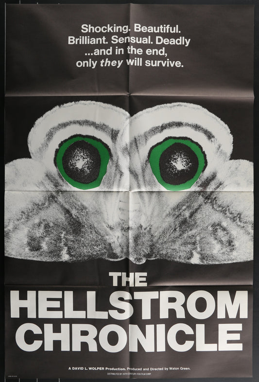 The Hellstrom Chronicle (1971) Original US One Sheet Movie Poster