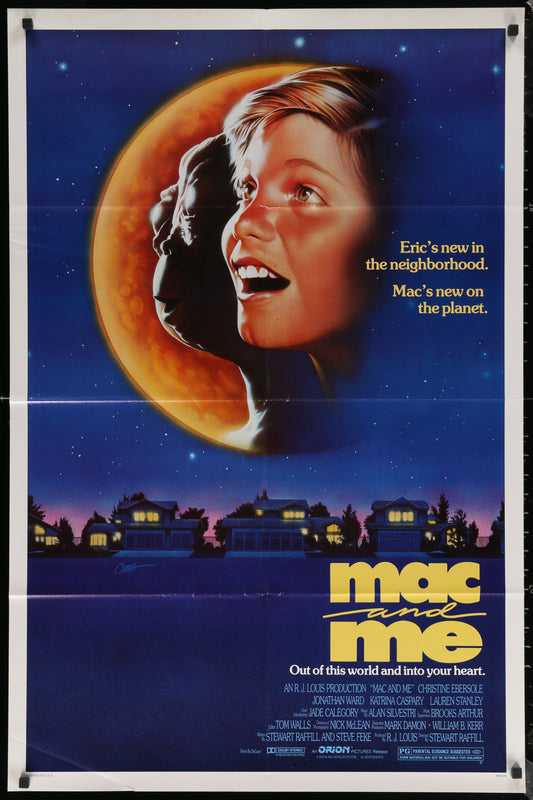 Mac And Me (1988) Original US One Sheet Movie Poster