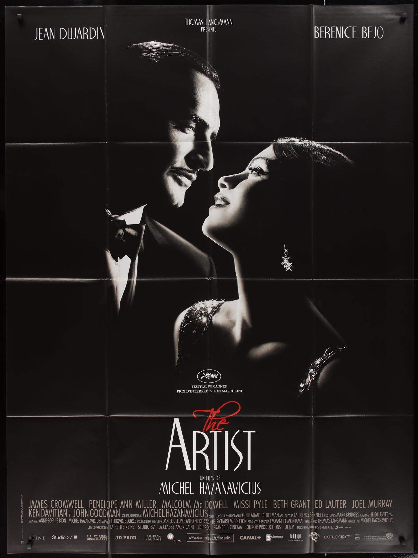 The Artist (2011) Original French Grande Movie Poster