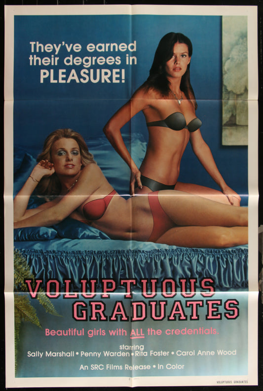 Voluptuous Graduates (1980) Original US One Sheet Movie Poster