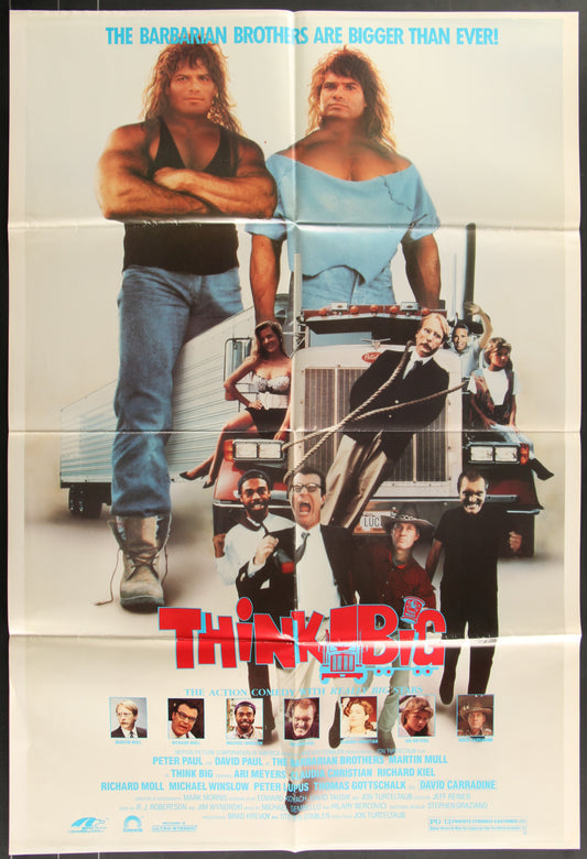 Think Big (1989) Original US One Sheet Movie Poster