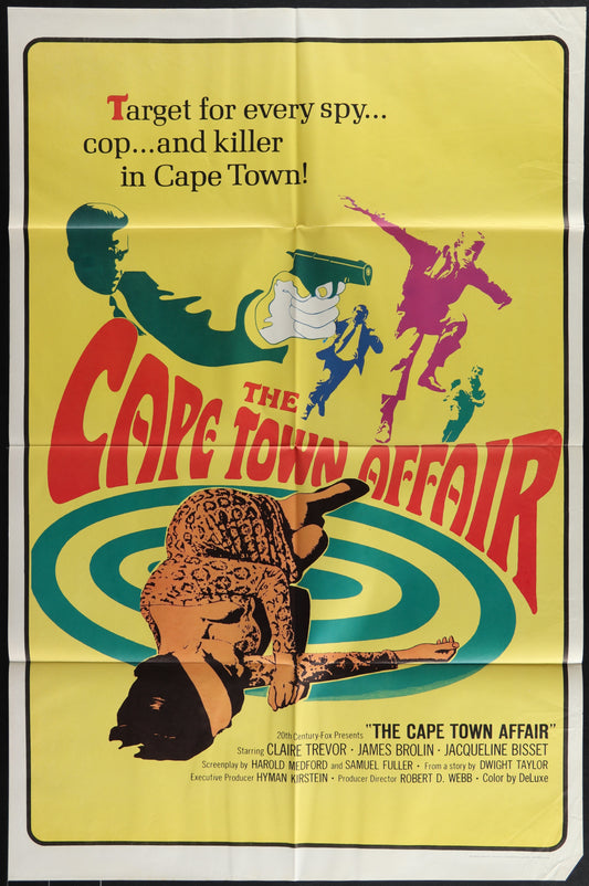 The Cape Town Affair (1967) Original US One Sheet Movie Poster