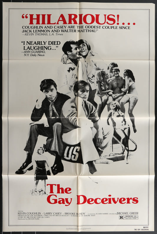 The Gay Deceivers (1982 Re-Release) Original US One Sheet Movie Poster