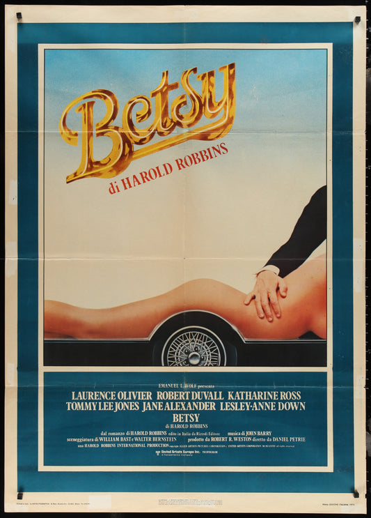 The Betsy (1978) Original Italian One Panel Movie Poster