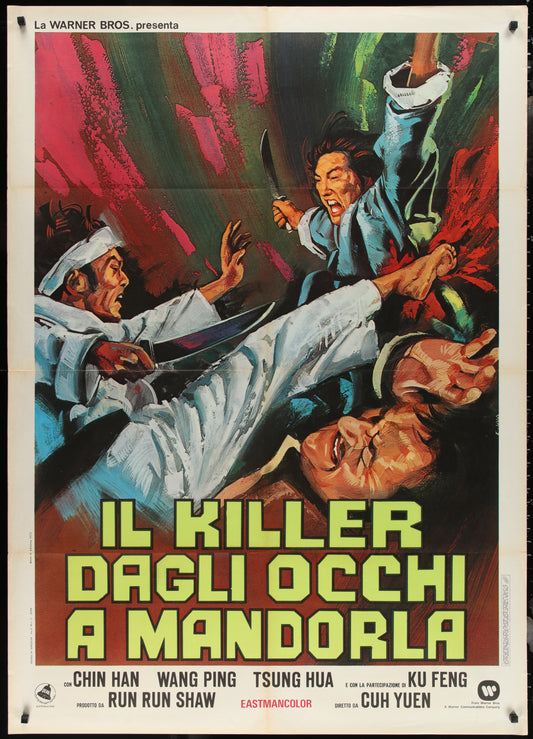 Sacred Knives Of Vengeance (1973) Original Italian One Panel Movie Poster