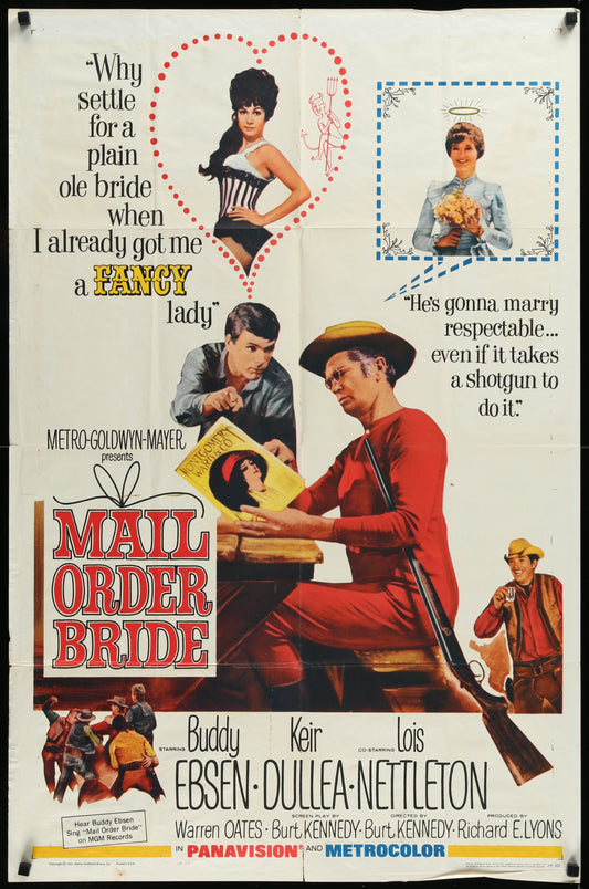 Mail Order Bride (1964) Original US One Sheet Movie Poster