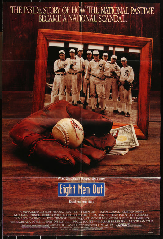 Eight Men Out (1988) Original US One Sheet Movie Poster