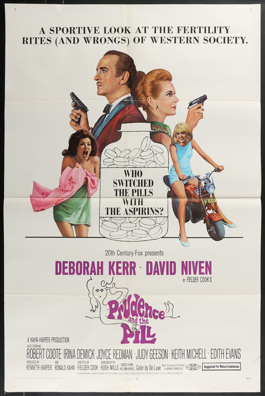 Prudence And The Pill (1968) Original US One Sheet Movie Poster