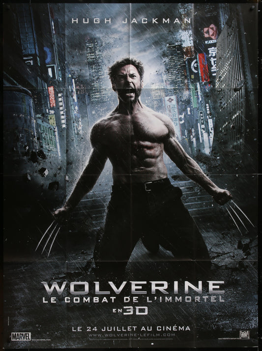Wolverine (2013) Original French One Panel Movie Poster