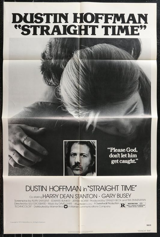 Straight Time (1978) Original US One Sheet Movie Poster