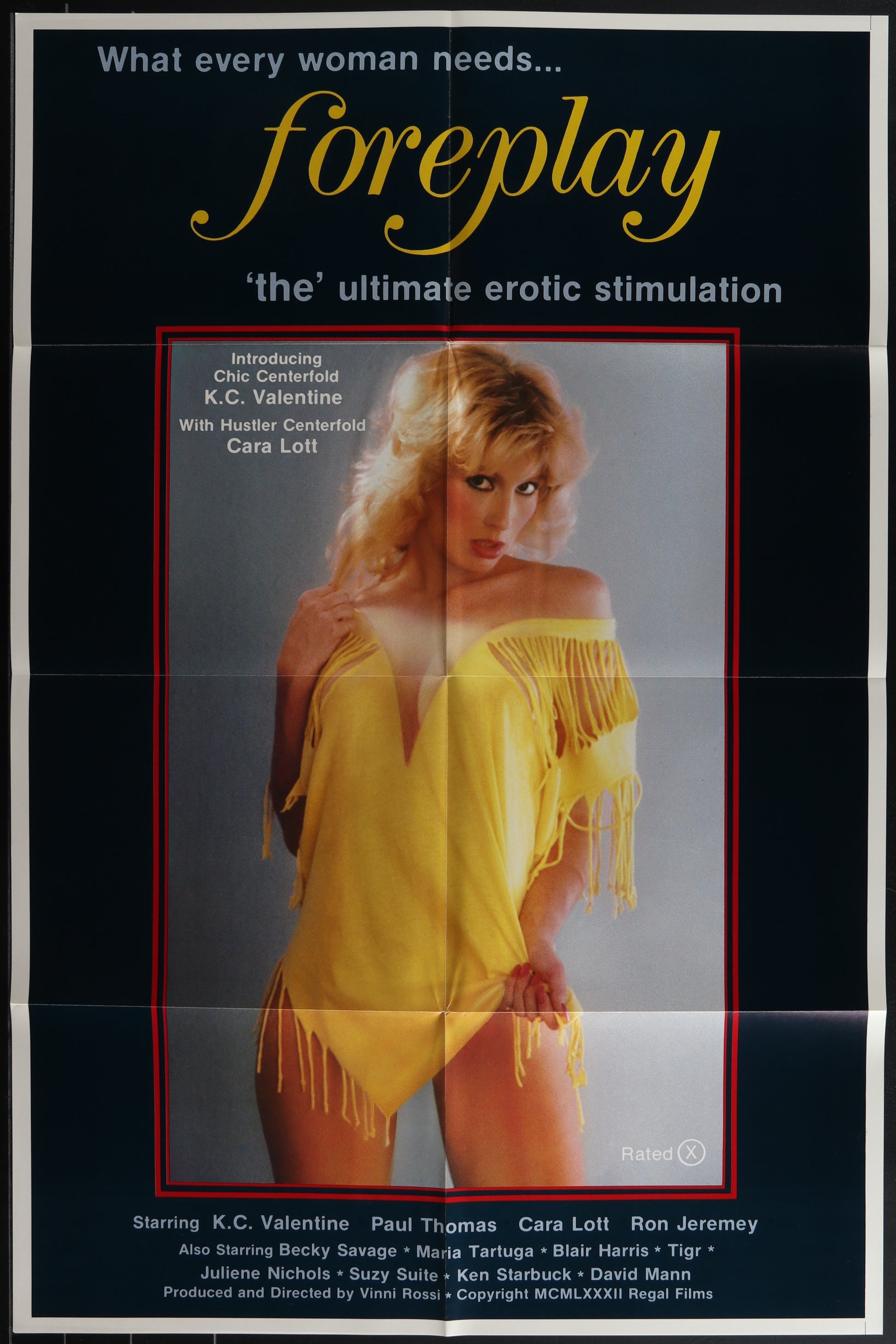 Foreplay (1982) Original US One Sheet Movie Poster