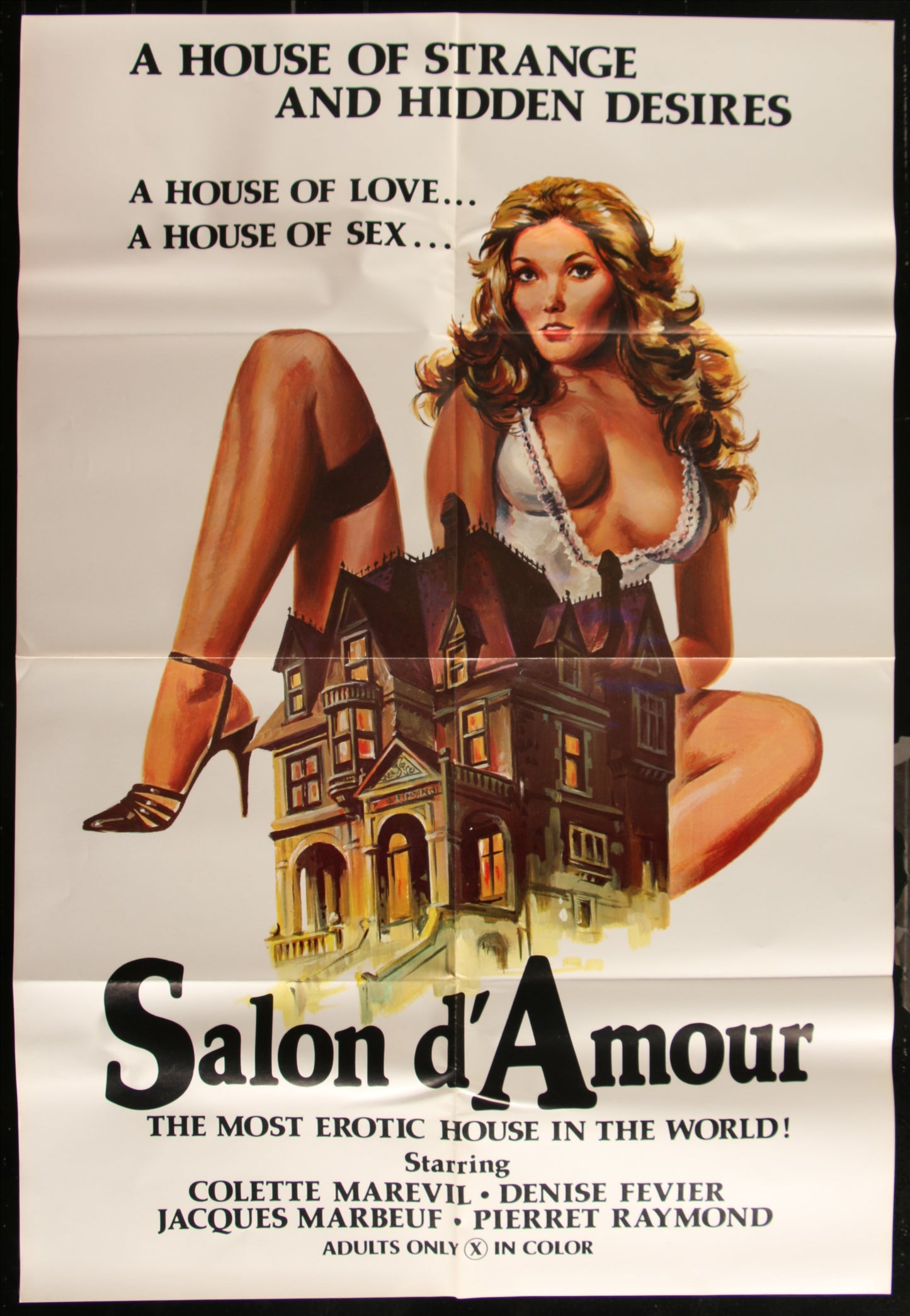 Salon D'Amour (1976) Original US One Sheet Movie Poster