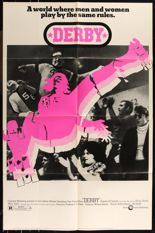 Derby (1971) Original US One Sheet Movie Poster