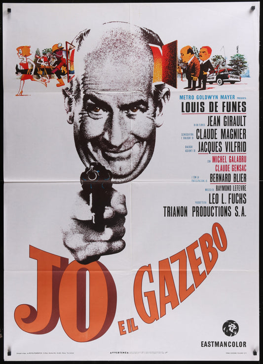 The Gazebo (1971) Original Italian One Panel Movie Poster