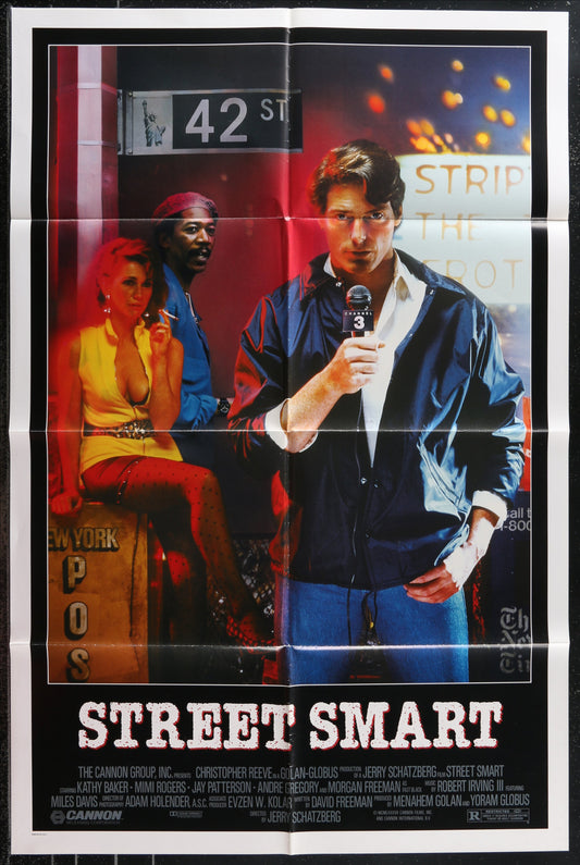 Street Smart (1987) Original US One Sheet Movie Poster