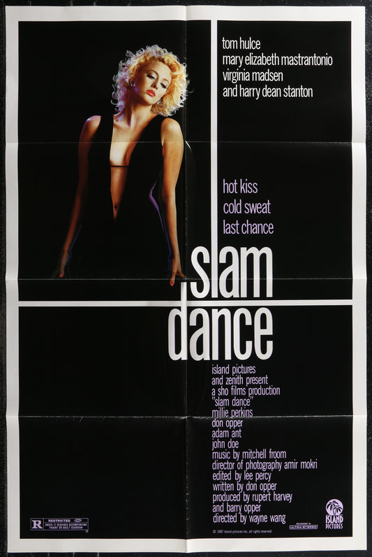 Slam Dance (1987) Original US One Sheet Movie Poster