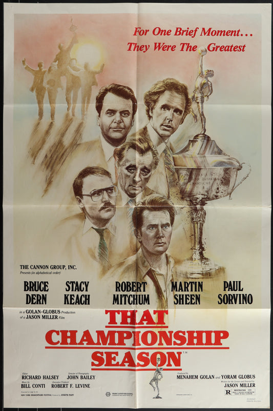 That Championship Season (1983) Original US One Sheet Movie Poster