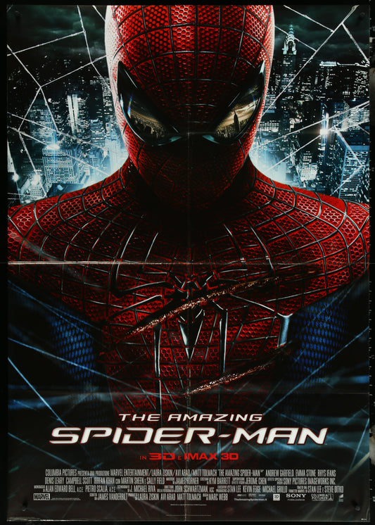 The Amazing Spider-Man (2012) Original Italian One Panel Movie Poster