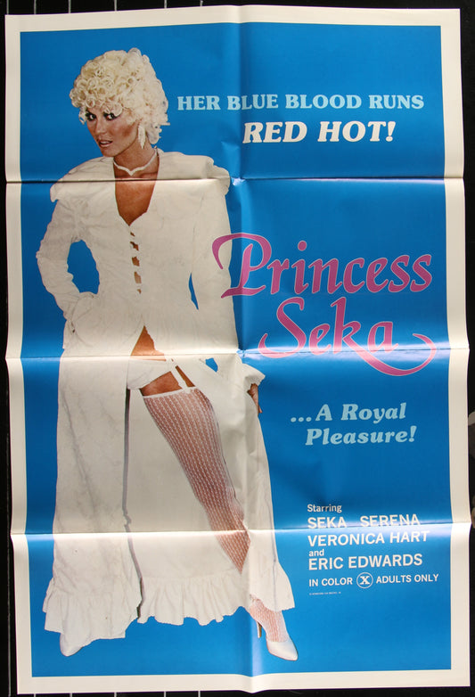Princess Seka (1980) Original US One Sheet Movie Poster
