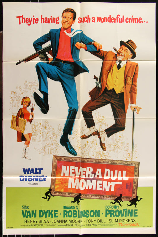 Never A Dull Moment (1968) Original US One Sheet Movie Poster