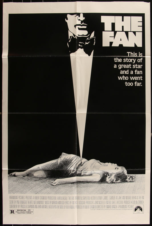 The Fan (1981) Original US One Sheet Movie Poster