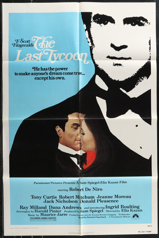 The Last Tycoon (1976) Original US One Sheet Movie Poster