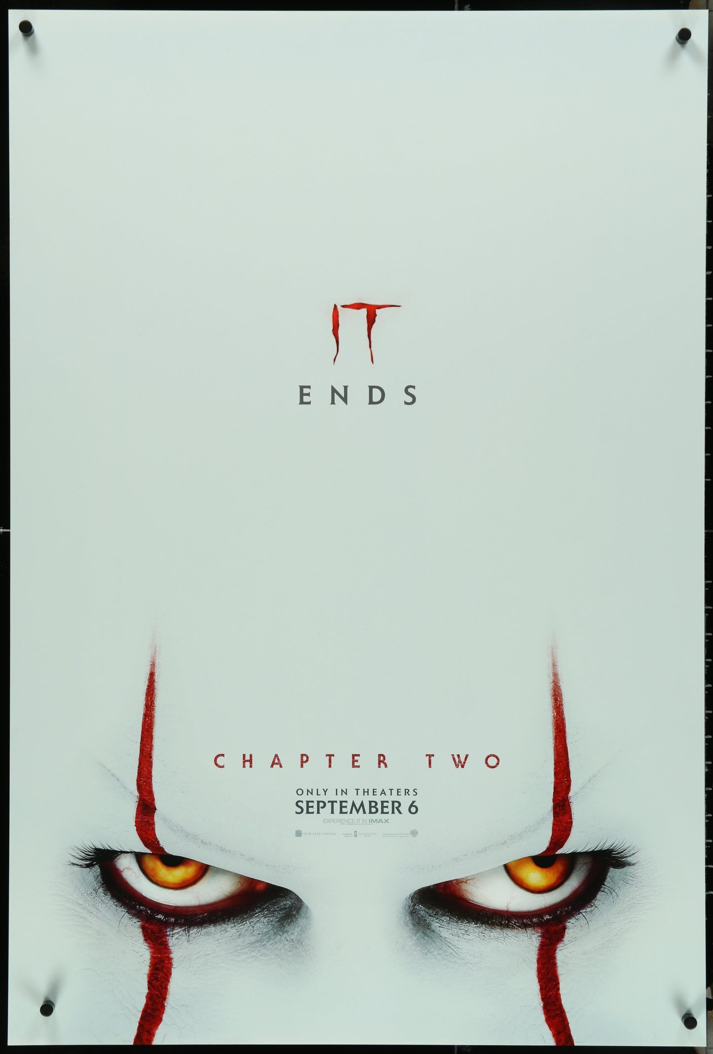 IT- Chapter Two (2019) Original US One Sheet Movie Poster