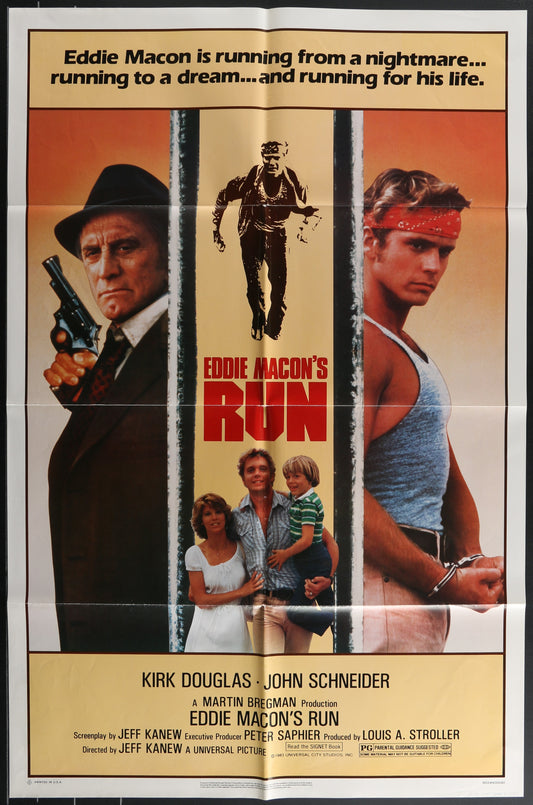 Eddie Macon's Run (1983) Original US One Sheet Movie Poster