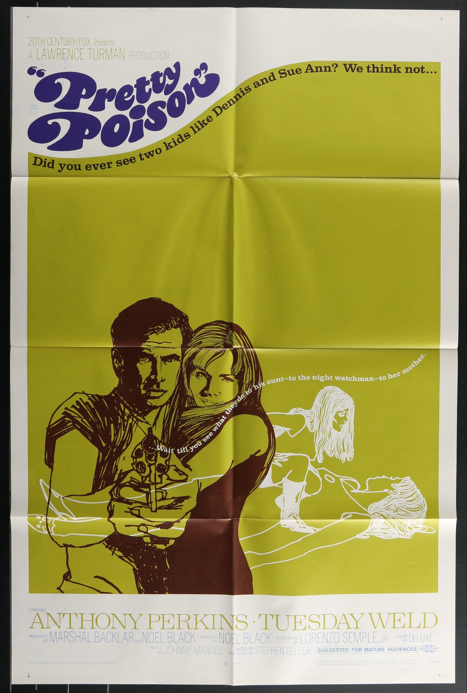Original Vintage 1960s Movie Posters