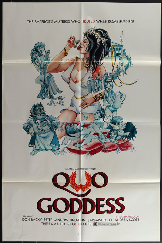 Quo Goddess (1973) Original US One Sheet Movie Poster