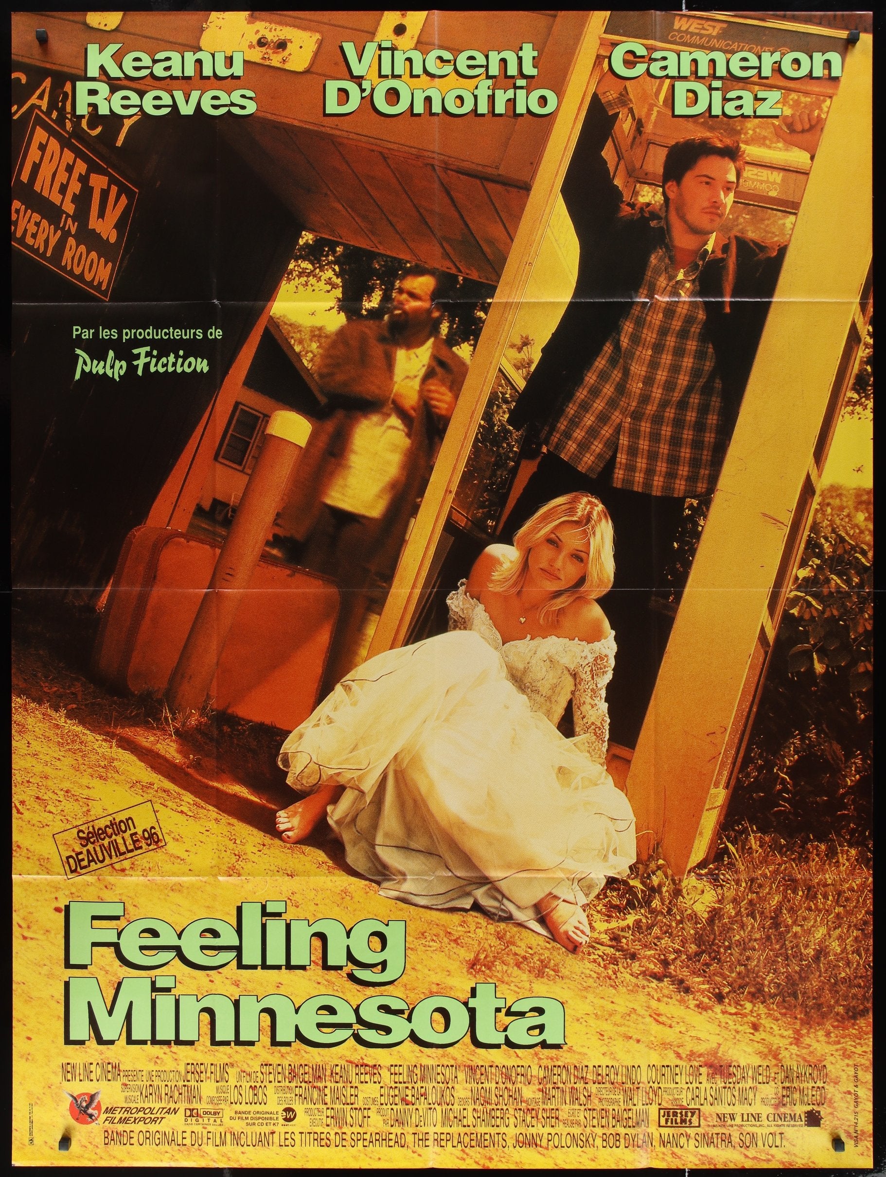 Feeling Minnesota (1996) Original French Grande Movie Poster