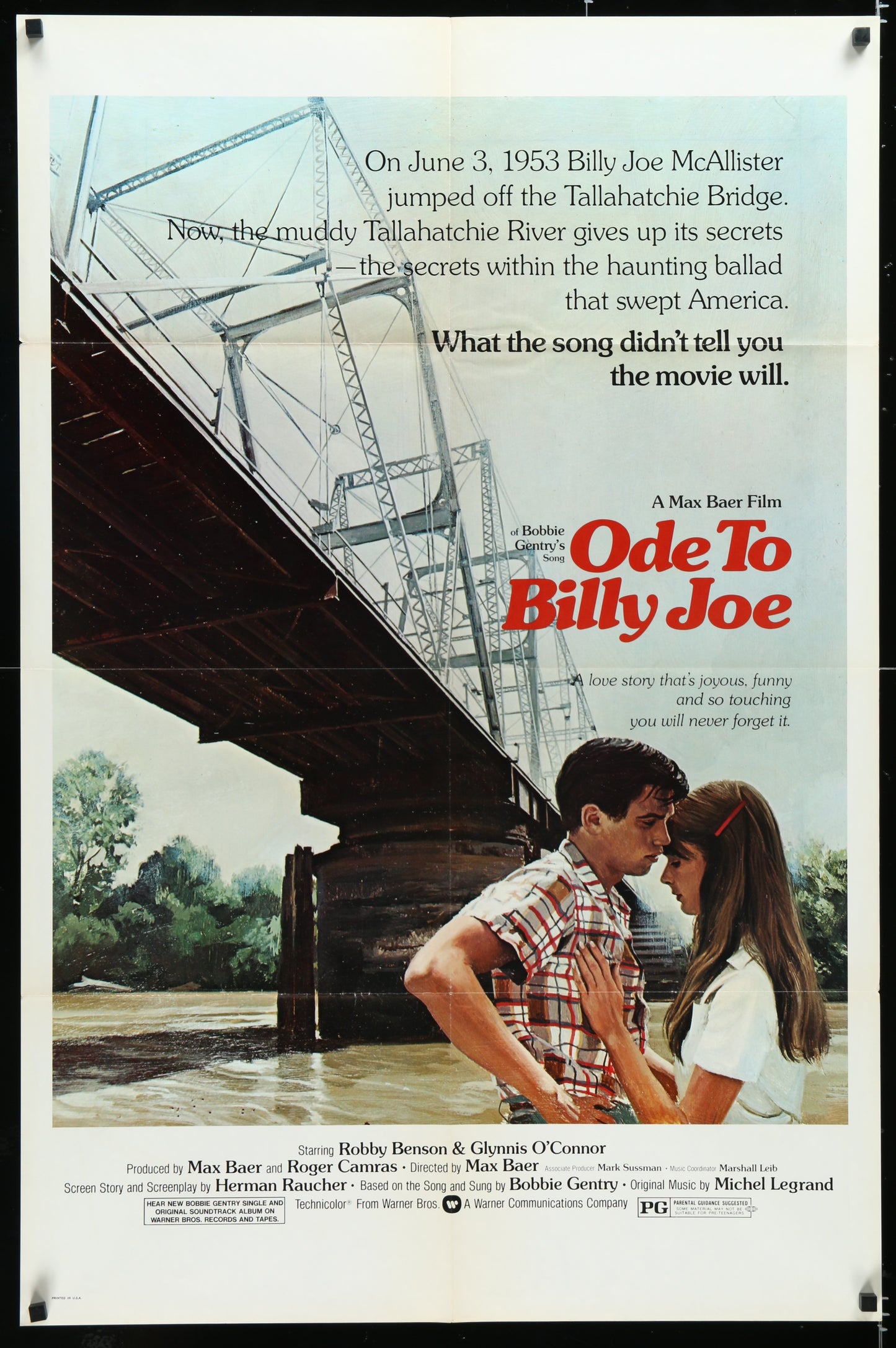 Ode to Billy Joe (1976) Original US One Sheet Movie Poster