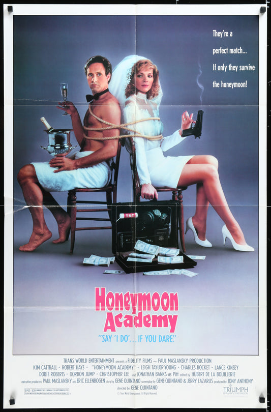 Honeymoon Academy (1990) Original US One Sheet Movie Poster