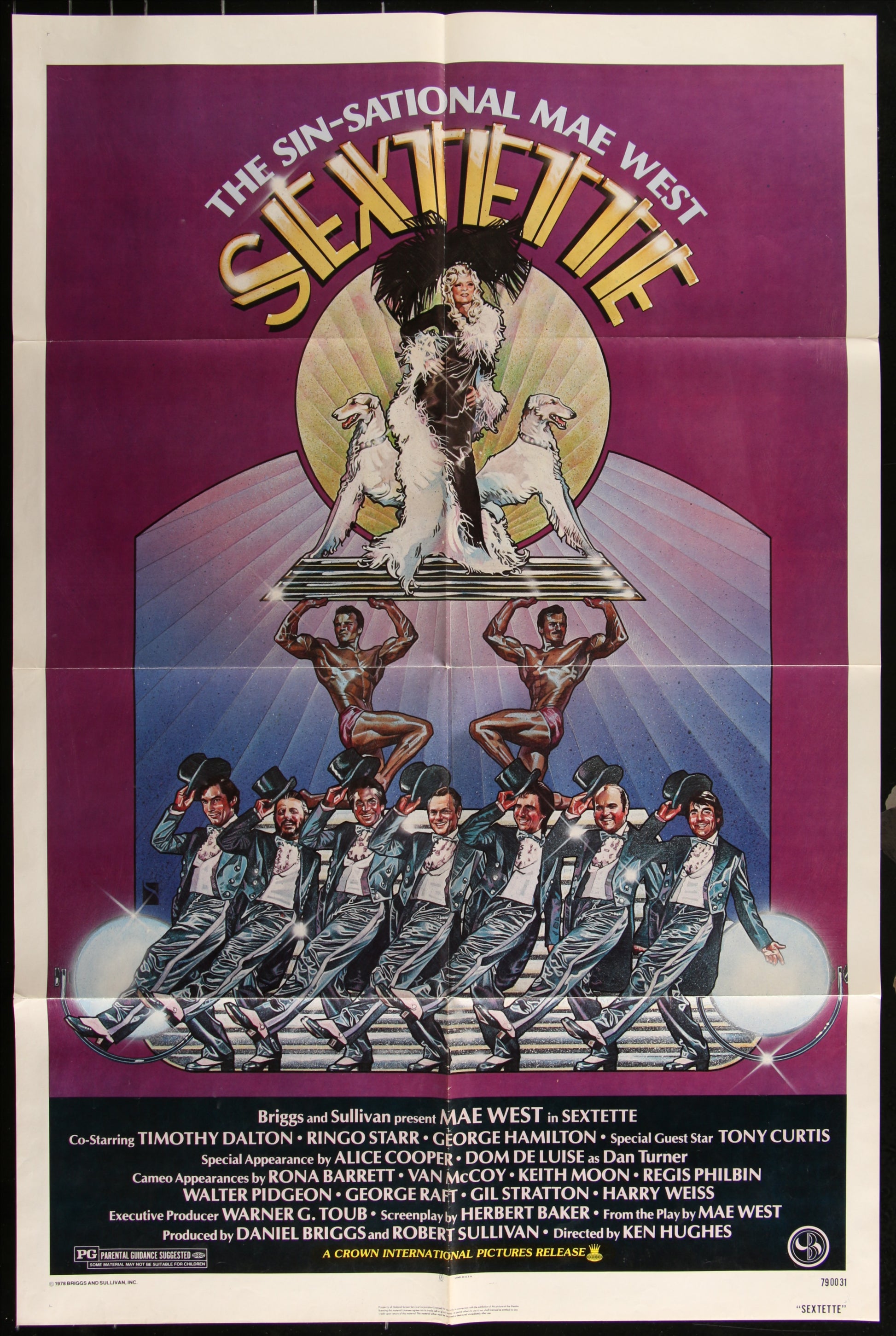 Sextette (1979) Original US One Sheet Movie Poster