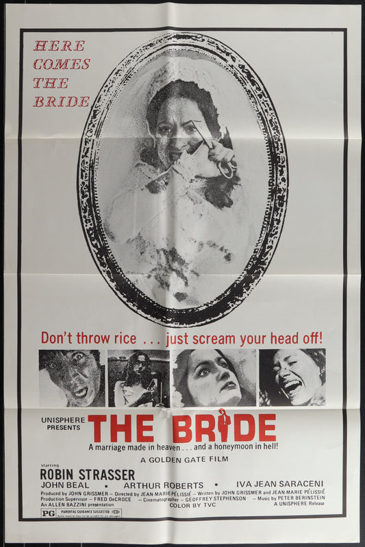 The Bride (1974) Original US One Sheet Movie Poster