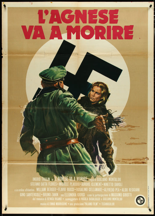 L'agnese Va A Morire (1976) Original Italian One Panel Movie Poster